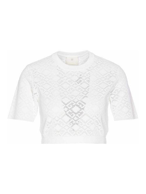 Cropped Monogram Top