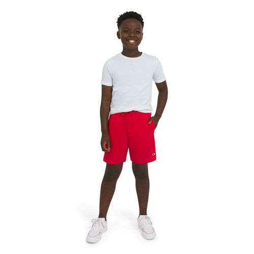 Boys Active Short Red 7:- Red