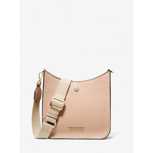 Michael Kors Briley Evergreen Small Pebbled Leather Messenger Bag