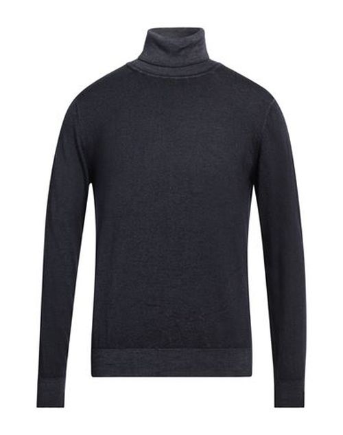 Man Turtleneck Navy Size XXL Virgin Wool