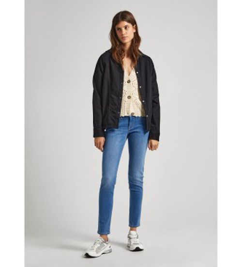 Pepe Jeans for woman. PL204583HT1 Jeans Fit Skinny Low Rise blue (29/30), Casual, Cotton, Denim, Sustainable