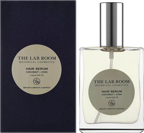 The Lab Room Hair Serum Coconut + Chia — siero capelli cocco e chia