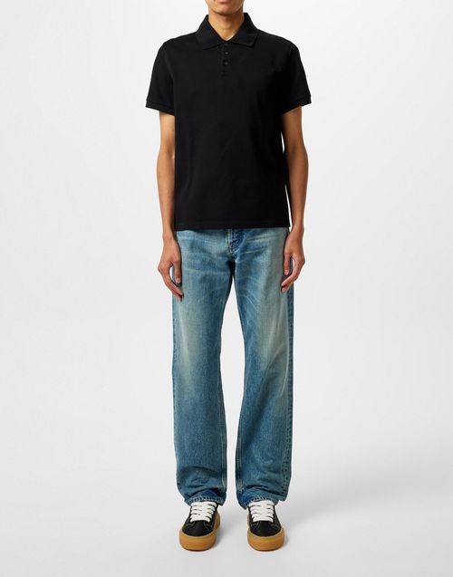 Cassandre Polo Shirt — Black