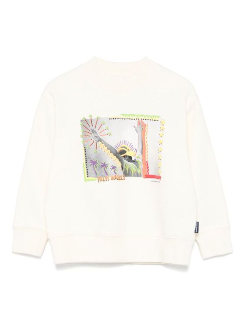 Graphic-print sweatshirt - Neutrals