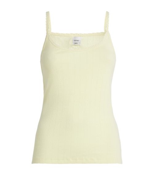 Leset Classic Pointelle Tank Top
