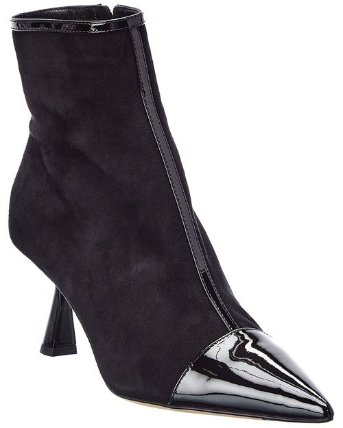 Kix/Z 65 Suede & Patent Bootie