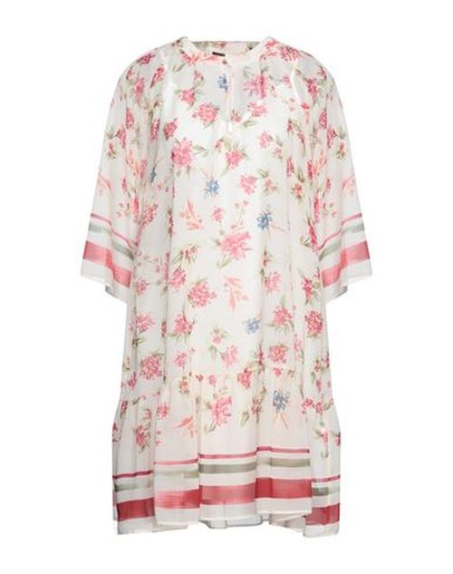 Woman Mini dress Ivory Size S Polyester