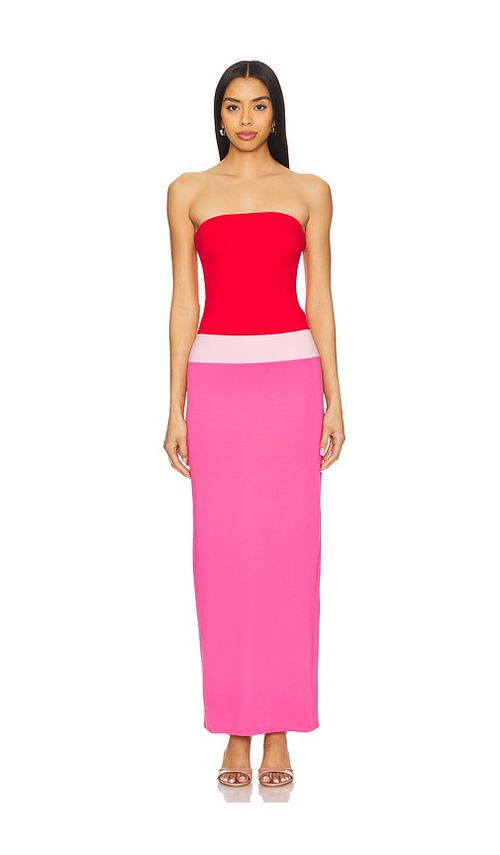 Lovers and Friends Penny Maxi Dress in Rose,Fuchsia.  XS. Also in L, M, S