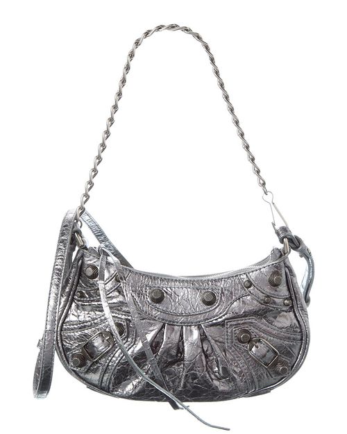 Le Cagole Mini Leather Wallet On Chain