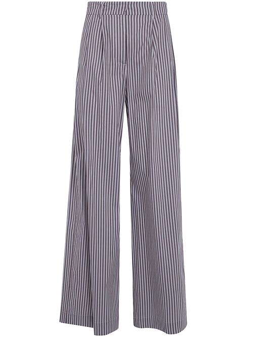 Drhope Wide Leg Pince Trouser
