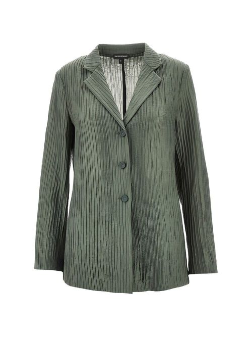 Single-Breasted Blazer Jacket