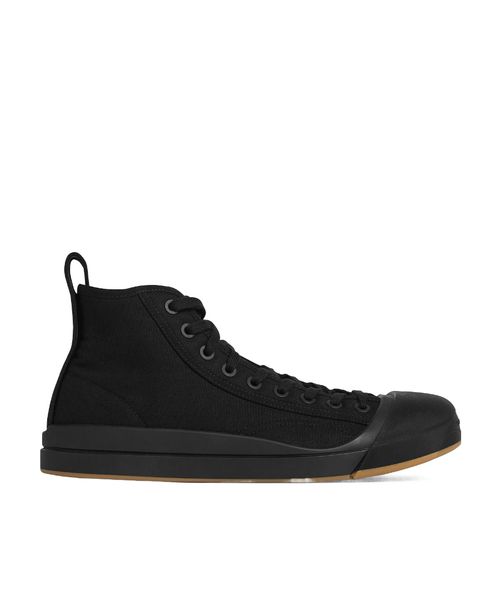 High lace-up casual sneakers