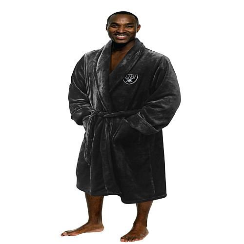 Officially Licensed NFL Men’s XL Bathrobe – Raiders