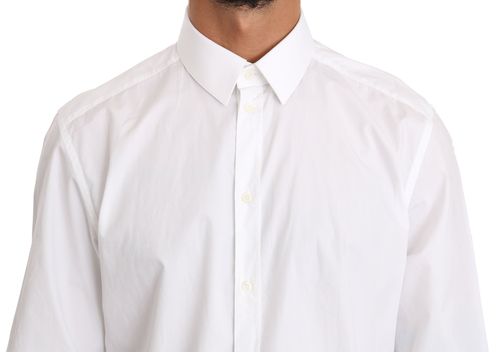 100% Cotton Dress Shirt — White