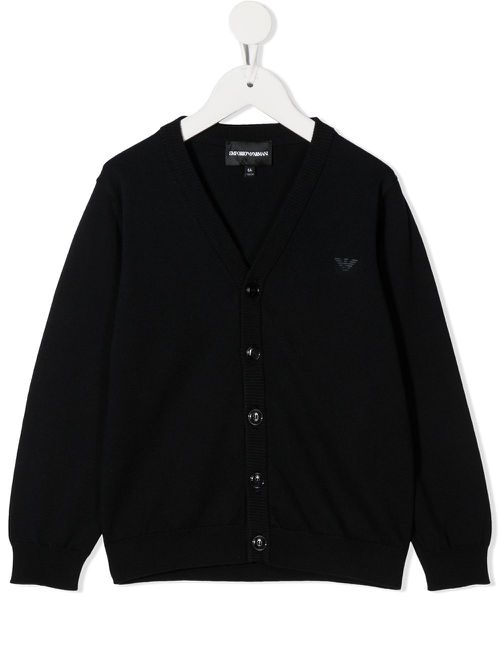 Button-up cardigan - Blue
