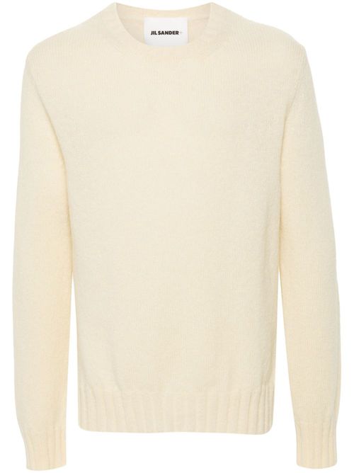 + ribbed-knit sweater - Neutrals