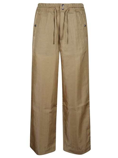 "Prima" Trousers With Elastic Waist