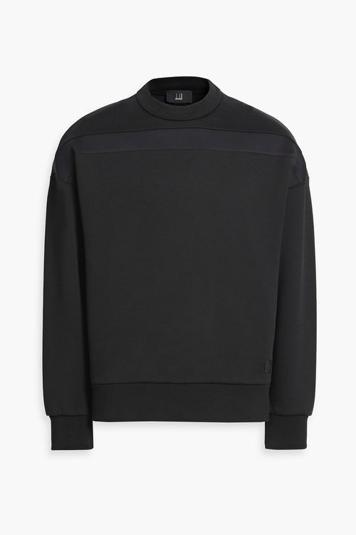 Striped jersey sweatshirt - Black - 3XL