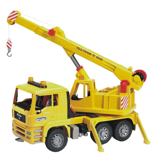 Bruder Work Machine - Man TGA Crane - 02754 - Bruder - OneSize - Car
