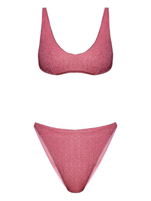 Scoop-neck bikini - Pink
