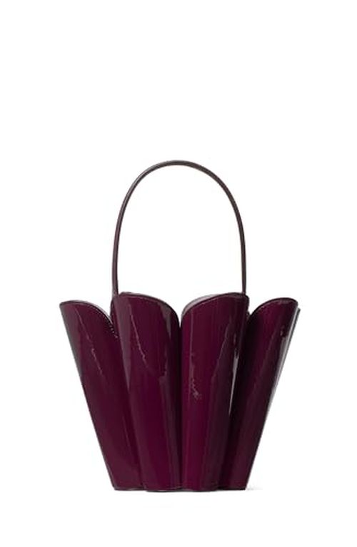 Kate spade new york The Spade Patent Leather The Spade Flower Bucket Bag