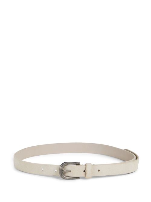 Suede belt - Neutrals