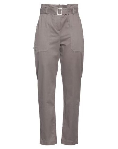 Woman Pants Khaki Size 6 Cotton, Elastane