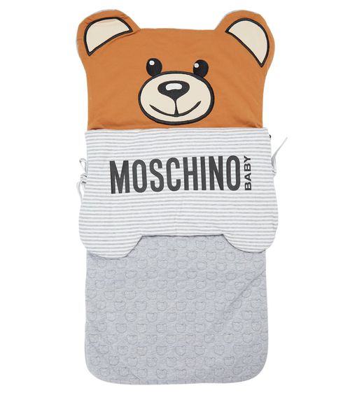 Moschino Kids Baby Teddy Bear sleeping bag