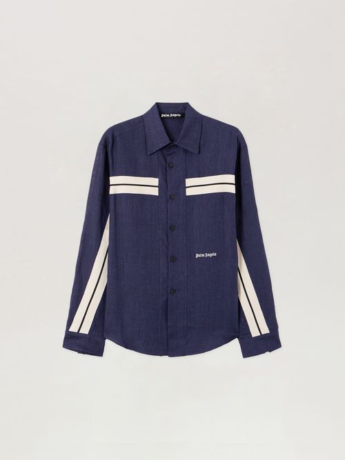 Classic Logo Trackshirt Man  Navy Blue Off White