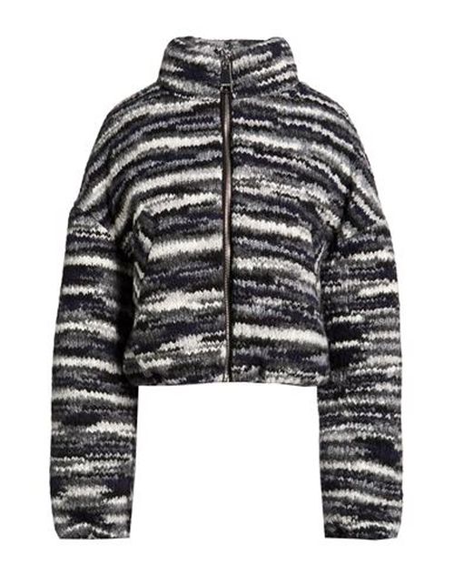 Woman Puffer Black Size 0 Acrylic, Polyamide, Wool, Alpaca wool