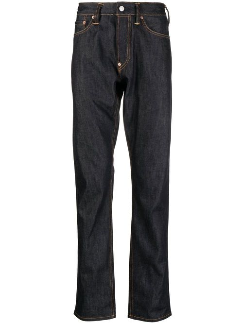 Low-rise slim-cut jeans - Blue