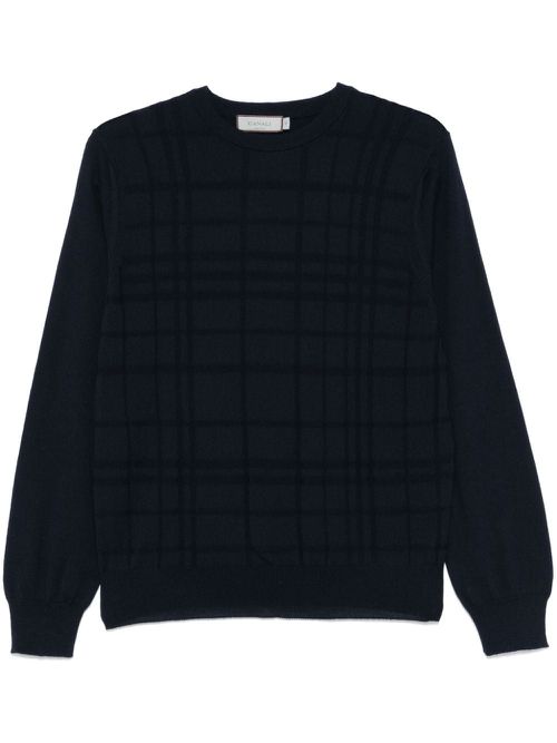 Merino-wool sweater - Blue
