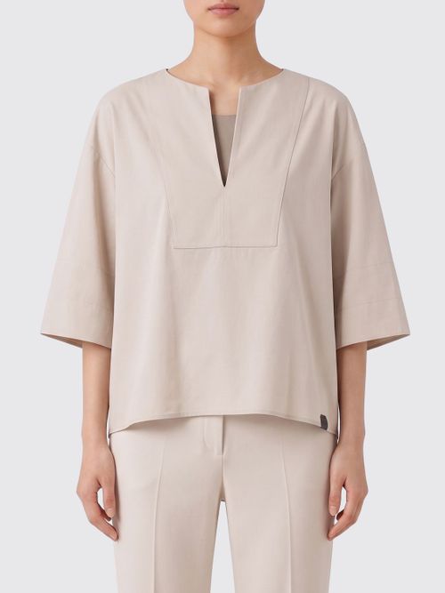 Top Woman color Beige