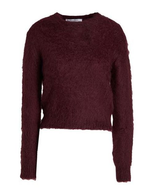 Woman Sweater Burgundy Size M Mohair wool, Polyamide, Wool
