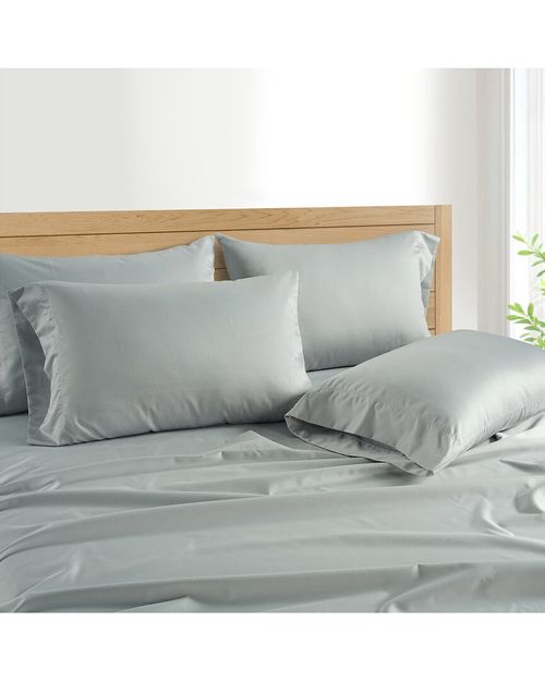 1000 Thread Count Egyptian Cotton Rich Sheet Set - Silver