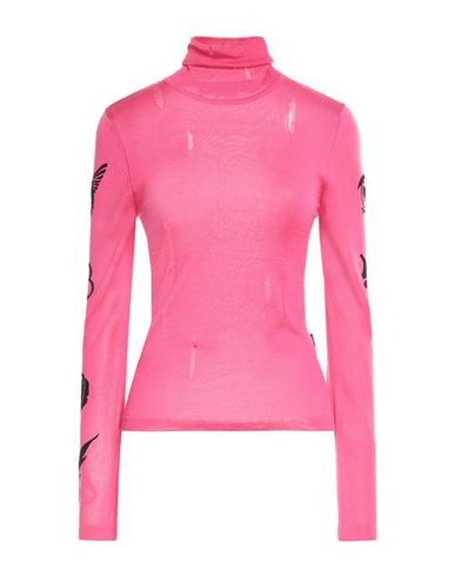 Woman Turtleneck Fuchsia