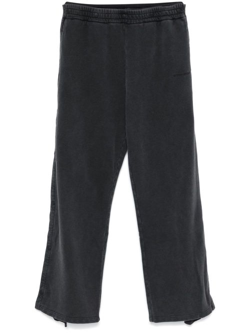 Layered track pants - Black