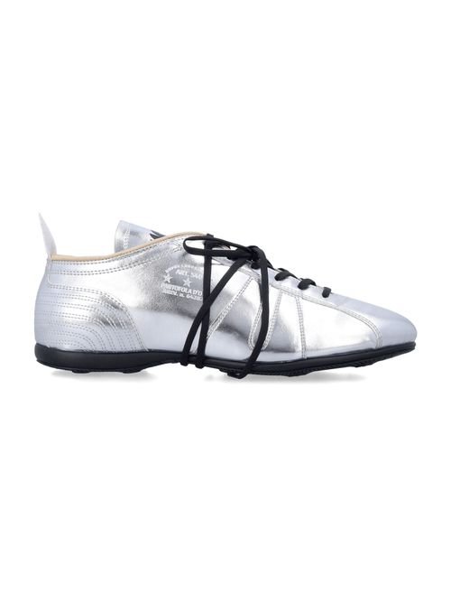 Pantofola Doro Mens Leather 540 Vibram Sneakers Silver Upper - Men