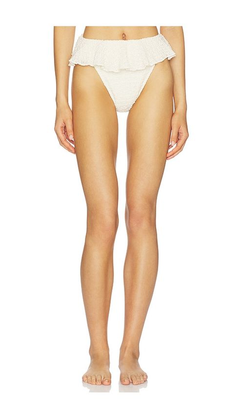 Montce x Elsa Hosk Tamarindo Bikini Bottom in Beige. - M also in L, S