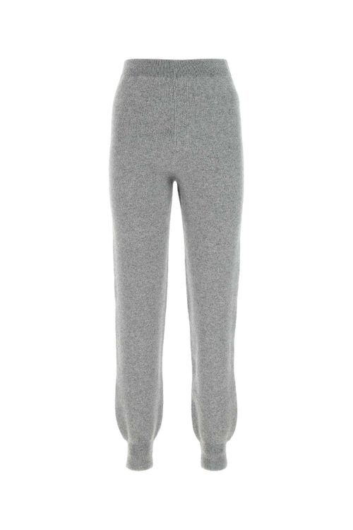 100% Cashmere Joggers — Gray
