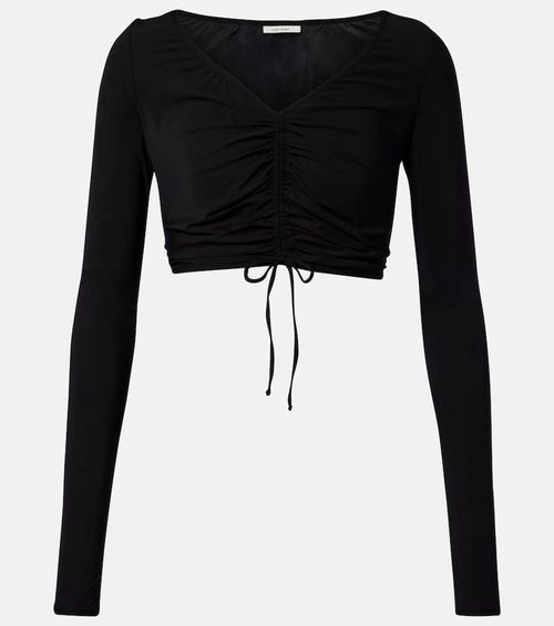 Ruched crop top