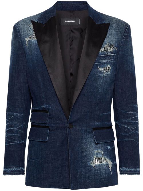 Denim blazer - Blue