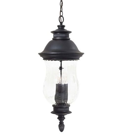 Newport 4-Light 30" Outdoor Hanging Light in Heritage