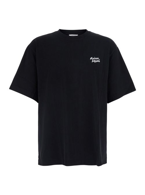 Organic Cotton Logo T-Shirt — Black