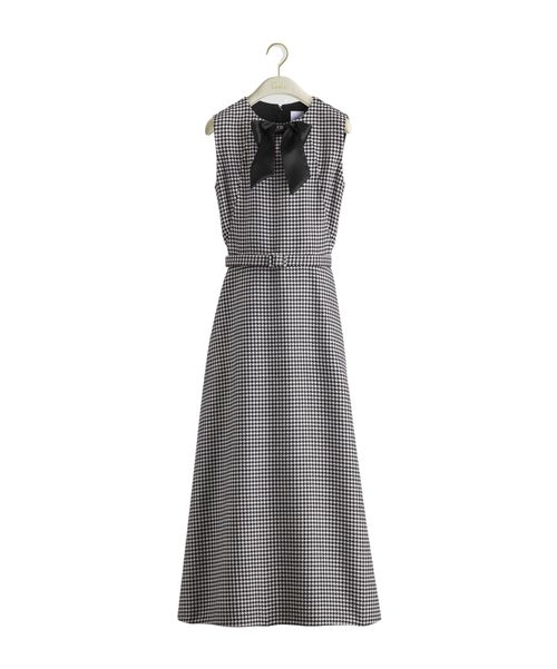 Mid-Length Belted Dress