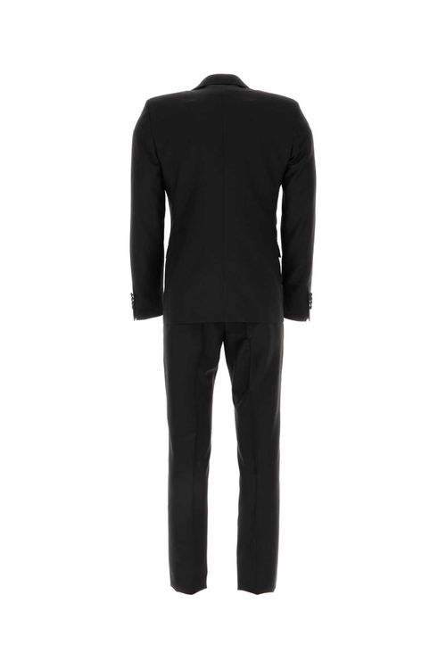 Black Wool Blend Tuxedo