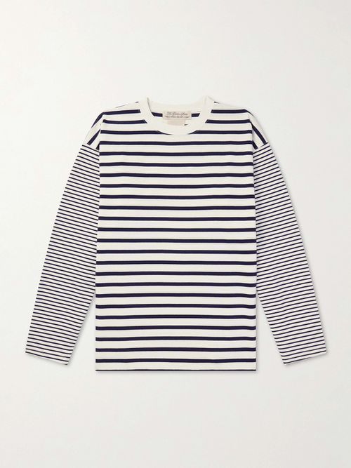 Striped Cotton-Jersey T-Shirt