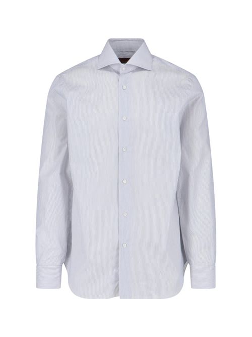 Light & Natural 100% Cotton Button-Down Shirt