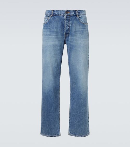 Ross mid-rise wide-leg jeans