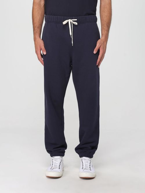 Pants Men color Blue
